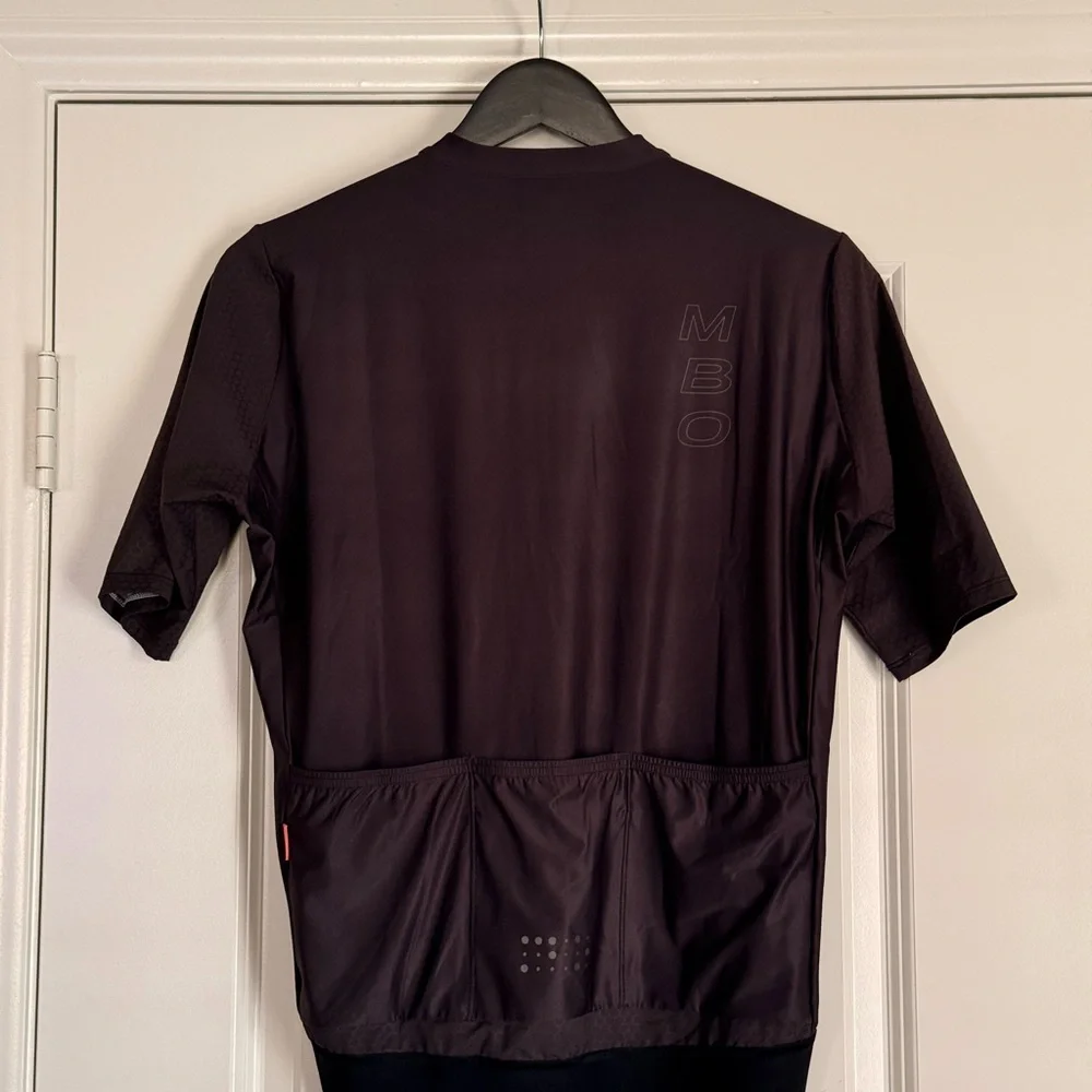 MBO Black Cycling Jersey - Picture 2 of 2